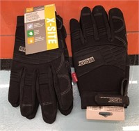 X-Site work gloves sz.XL (2) - new