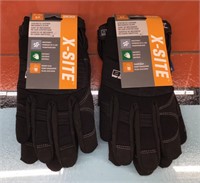 X-Site work gloves sz.S (2) - new