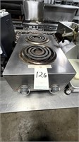 WELLS S/S 2-BURNER HOT PLATE 1PH 208/240V