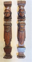 Carved Wooden Tribal Figures