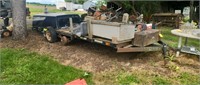 Tandem axle home built trailer