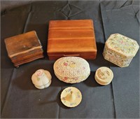 Collection of Jewelry Boxes