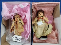 (2) Antique Dolls