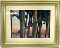 Patrick Sullivan Coastal Scene Art Print, Signed