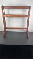 Wooden Quilt Stand