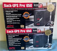 W - LOT OF 2 BACK-UPS PRO 650 (G12)
