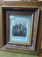 19th Century Photo, Antique Wood Frame