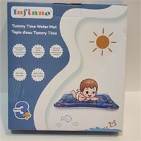 Tummy time water mat