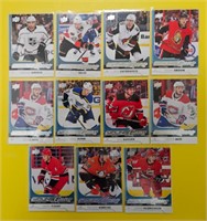 2017-18 UD Young Guns Rookie Cards - Lot of 11