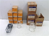Lot of Explosion Relief Glass Domes (2) Sizes