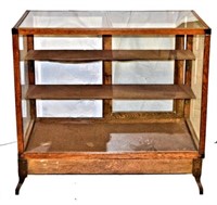 Country Store Footed Floor Model Display Case