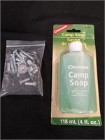 Camp Soap and Assorted Bolts