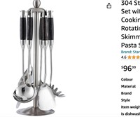 304 Stainless Steel Kitchen Utensils Set