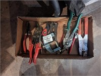 Clamps, Tin Snips, wire cutters, etc