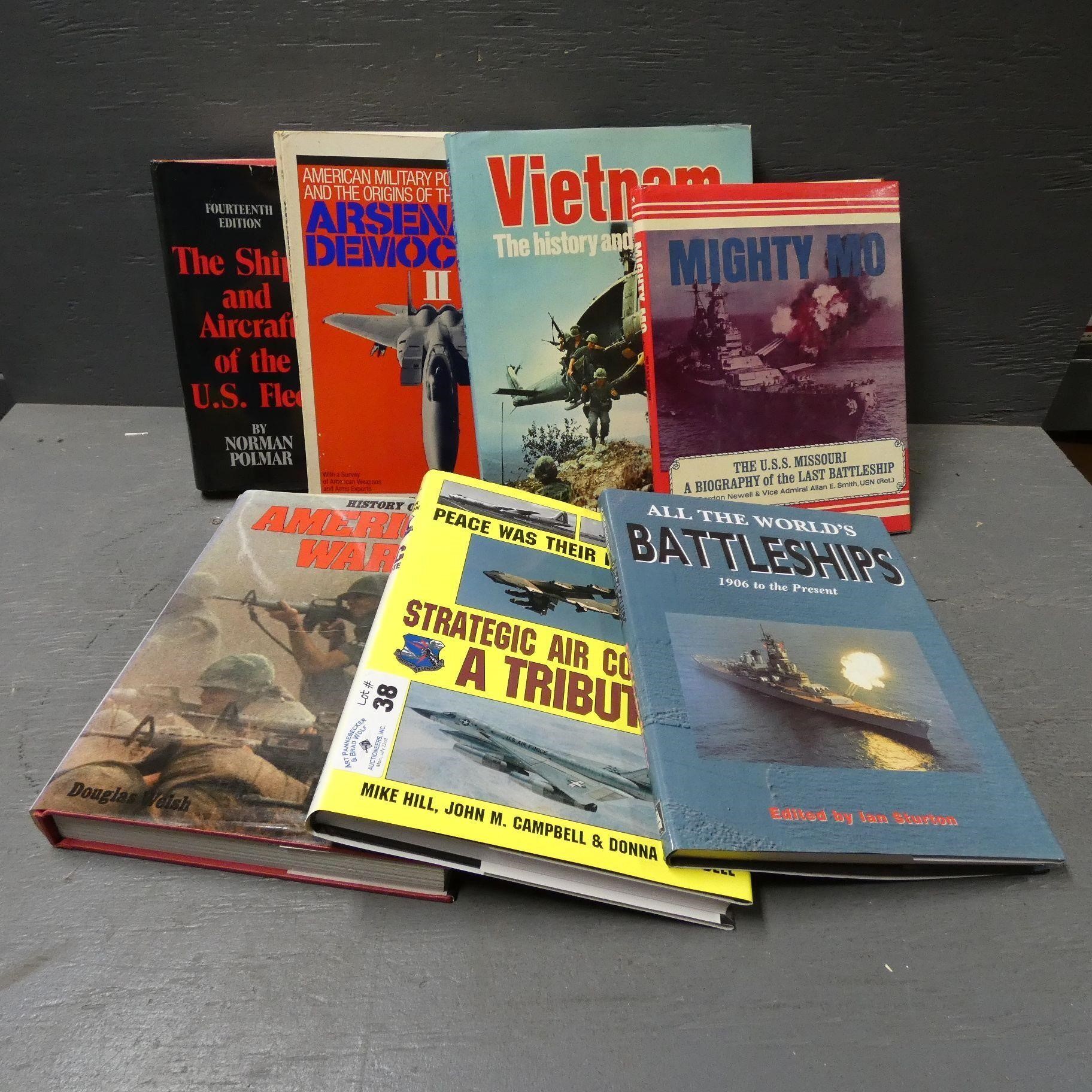 Box Lot of World & Military Books