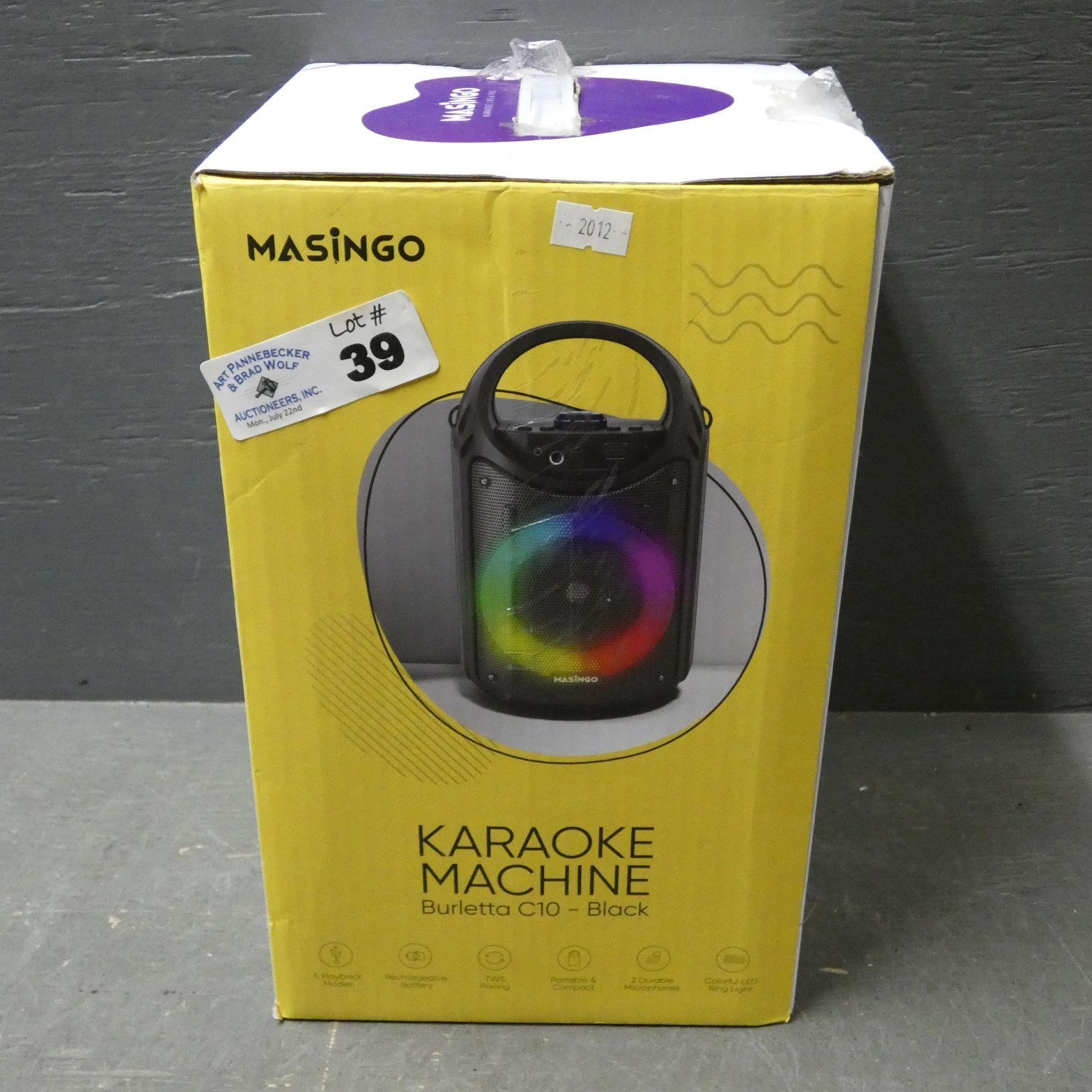 Masingo Karaoke Machine