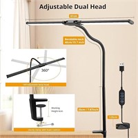 40$-Desk Lamp with Clamp, Eye-Caring Architect