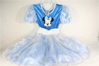 Disney Minnie Mouse Blue Dress -ize 7/8 (M) Child
