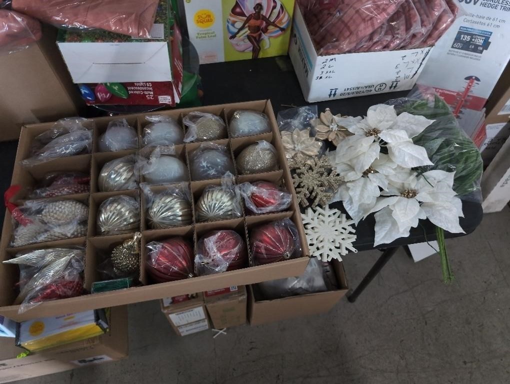 Bulk Lot of Christmas Decorations