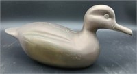 (X) Brass Duck 10" Long  4" Wide  4 1/4 "Tall