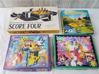 Family games and Pokeman puzzle