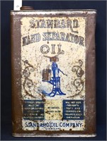 Vintage 1/2gal Standard Hand Separator oil can