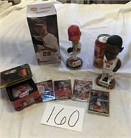 CHRIS CARPENTER, BULL'S 10, BOBBLEHEADS