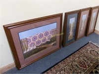 Group of 4 Framed Prints