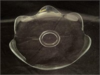 Heisey glass bowl 11”x10”