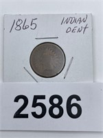 1865 Indian Head Penny