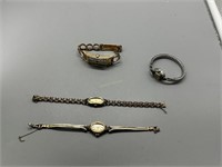 Ladies Watches including Two Waltham, Helbros, and