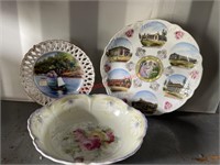 Decorative Bowl and Plate Lot (Connex 2)