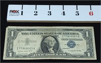 1957A Silver Certificate $1.00 (Normal Size)