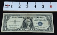 1957B Silver Certificate $1.00 (Normal Size)