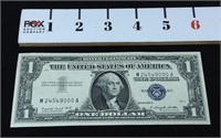 1957A Silver Certificate $1.00 (Normal Size)