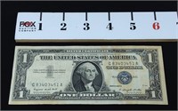 1957A Silver Certificate $1.00 (Normal Size)