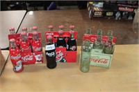 Three Different Collectable Coca-Cola 6-Pack
