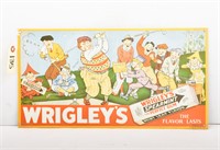 Wrigley's Spearmint Embossed Tin Sign