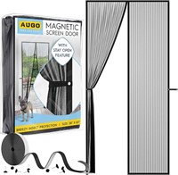 AUGO Magnetic Screen Door - Self Sealing