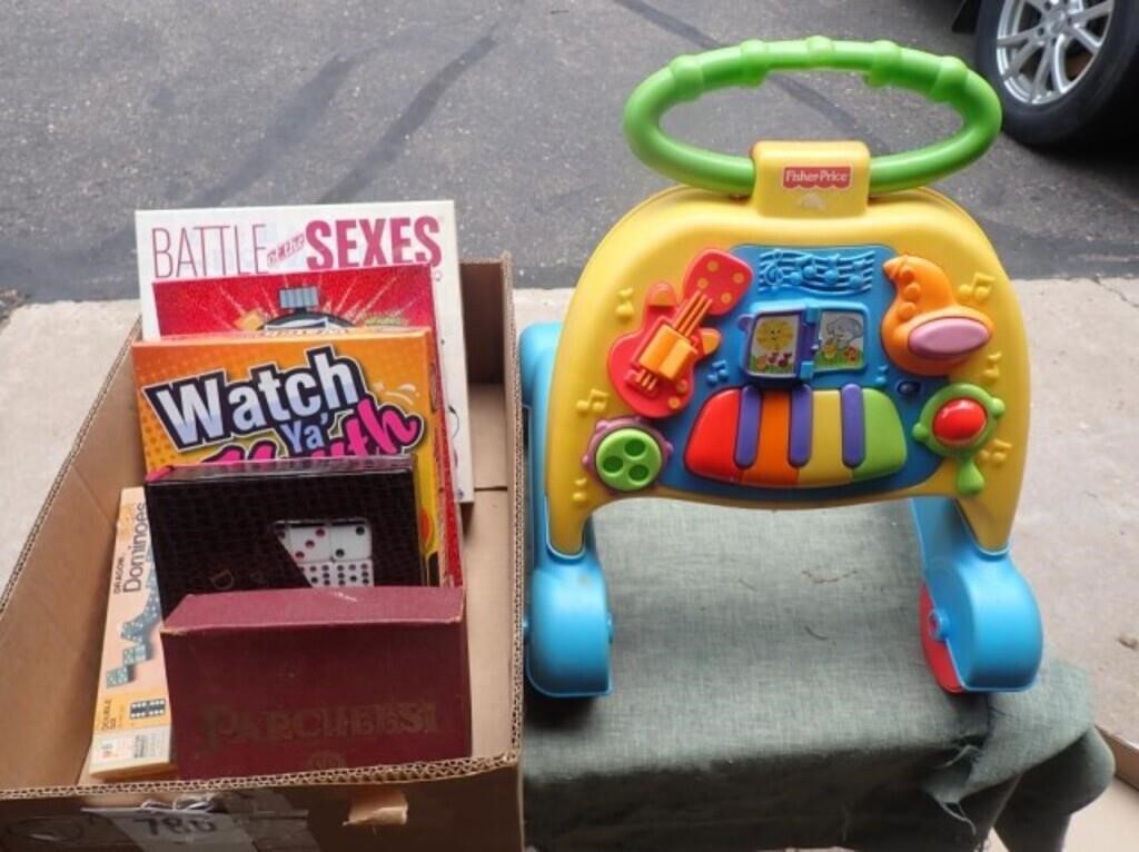 Fisher Price Child's Walking Toy + Children's