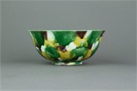 Chinese Fine Sancai Porcelain Bowl Chenghua MK