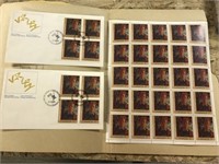Lot Of Canadian Stamps - Self Portrait