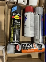 Lot of Misc. Spray Cans