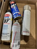 Lot of Misc. Spray Cans