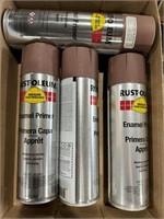 (4) Cans of Rust-Oleum Primer