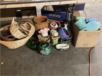 Large Assortment of Planters & Baskets