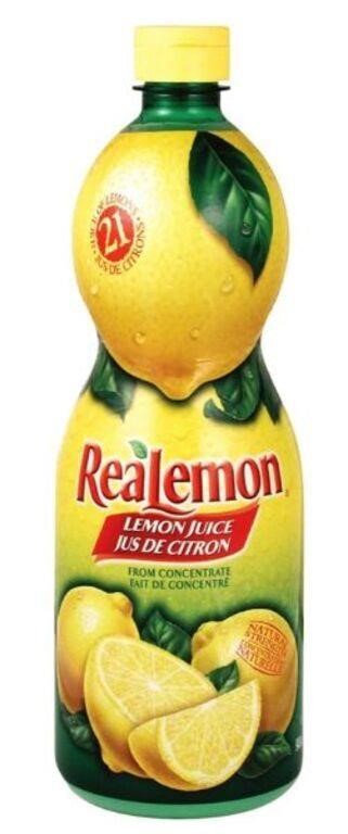 (2) Realemon Lemon Juice, 945ml