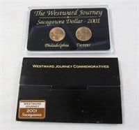 2001 Sacagawea Coins Westward Journey