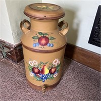 Painted Milk Can