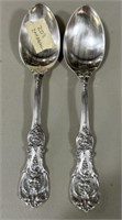 Pair of Francis I Sterling Serving Spoons